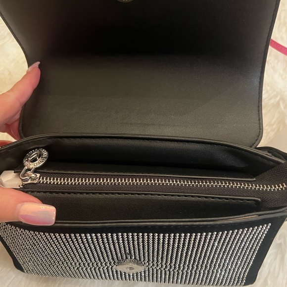 Valentino Orlandi Black Handbag with Silver Stud Accents - NWT - Picture 7 of 10